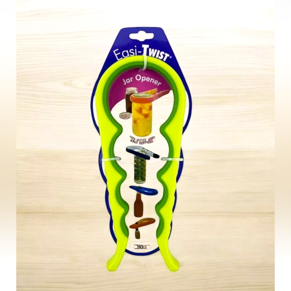 Easi Twist Jar Bottle Cap Lid Opener Grip Tool Brand New